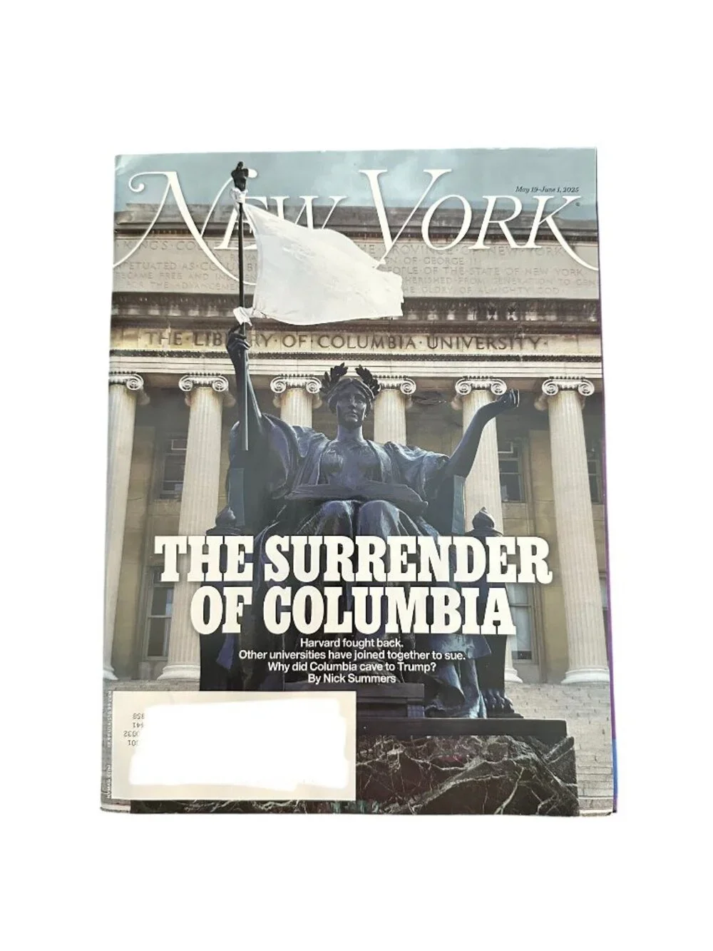 New York Magazine May 19 2025 Surrender of Columbia Why Did They Cave to Trump